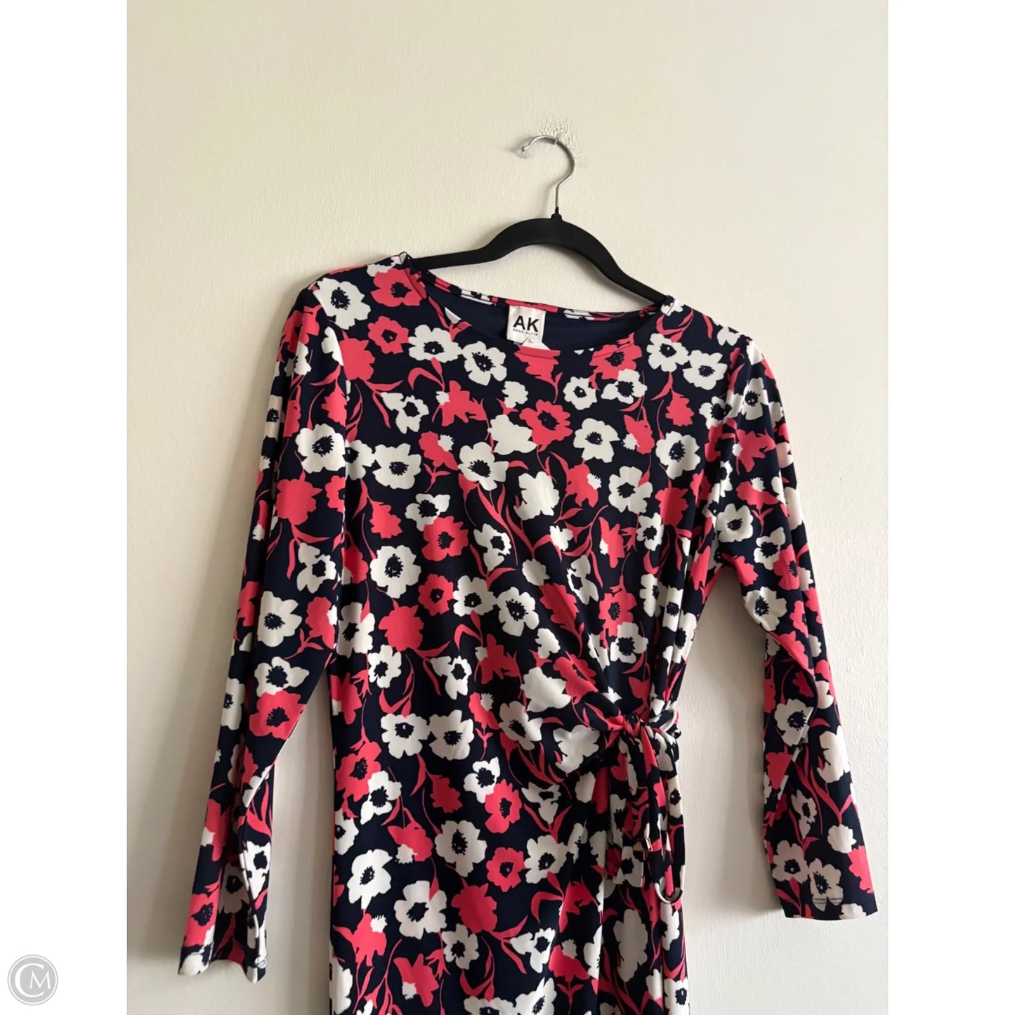 Dress Work By Anne Klein In Floral Print, Size: S