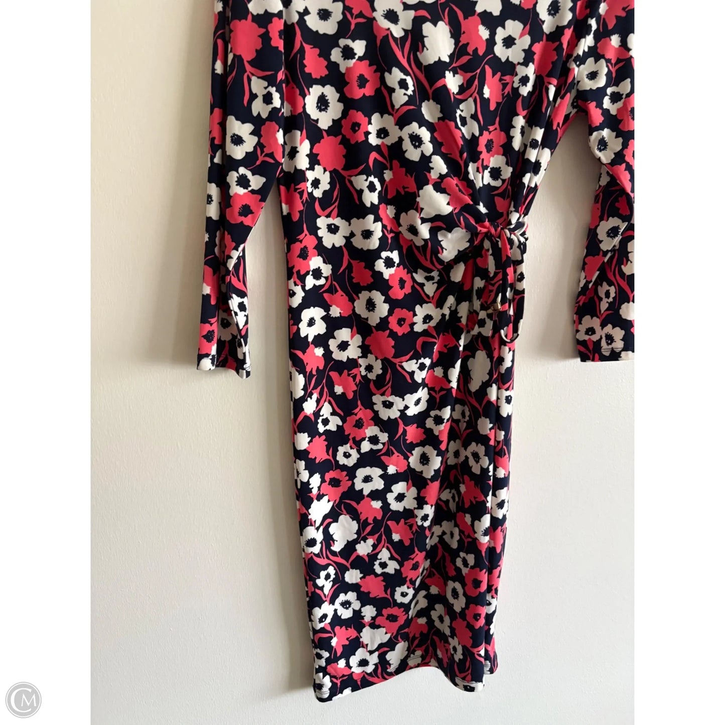Dress Work By Anne Klein In Floral Print, Size: S