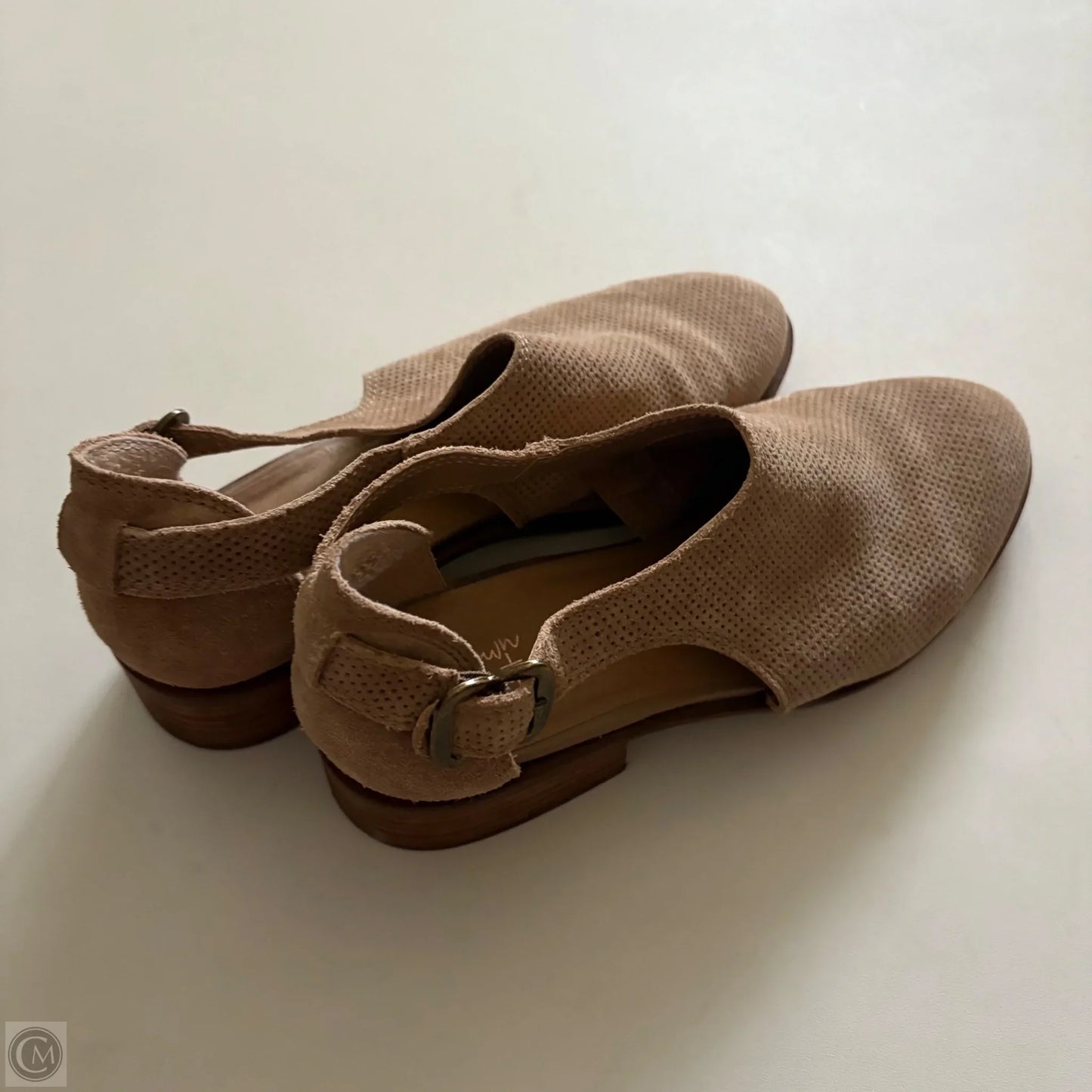 Shoes Heels Block By Crown Vintage In Tan, Size: 7.5