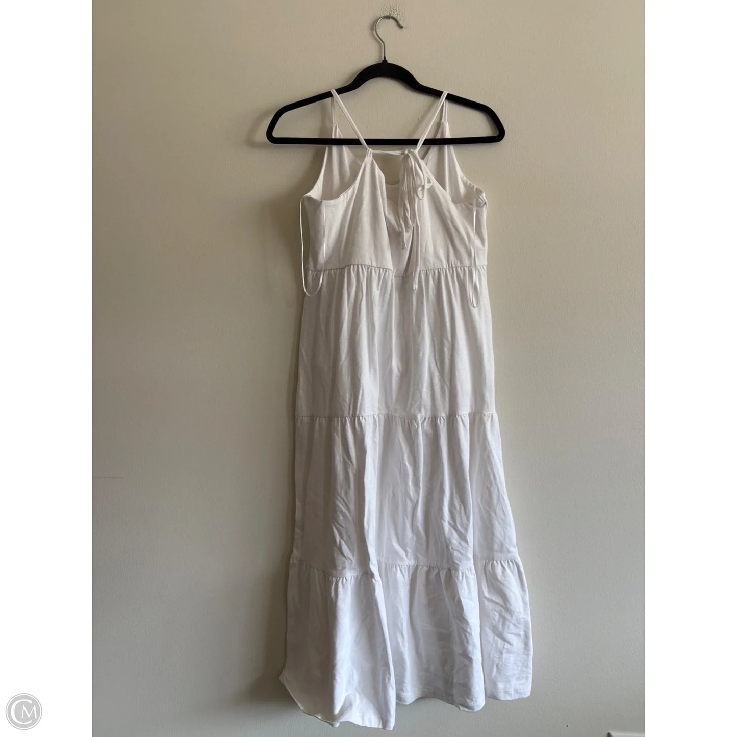 Dress Casual Midi By Old Navy In White, Size: M