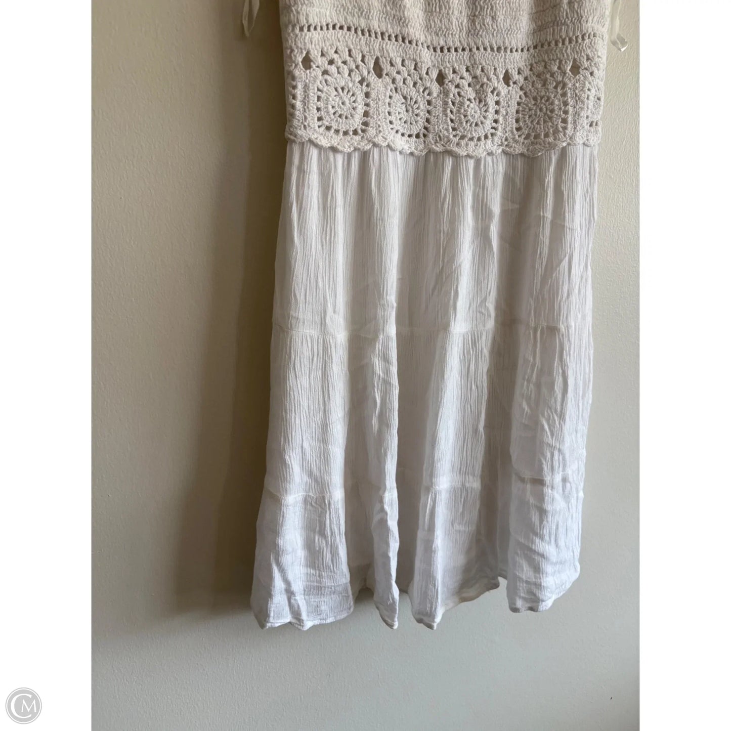 Dress Casual Short By Jessica Simpson In White, Size: M