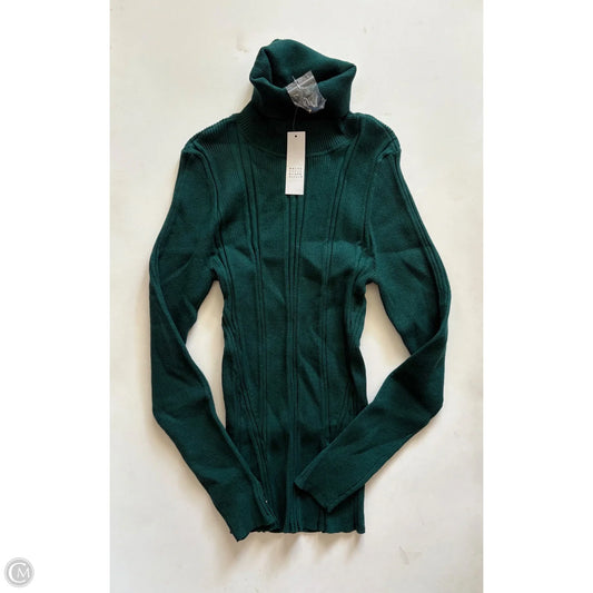 Top Long Sleeve By White House Black Market In Green, Size: M