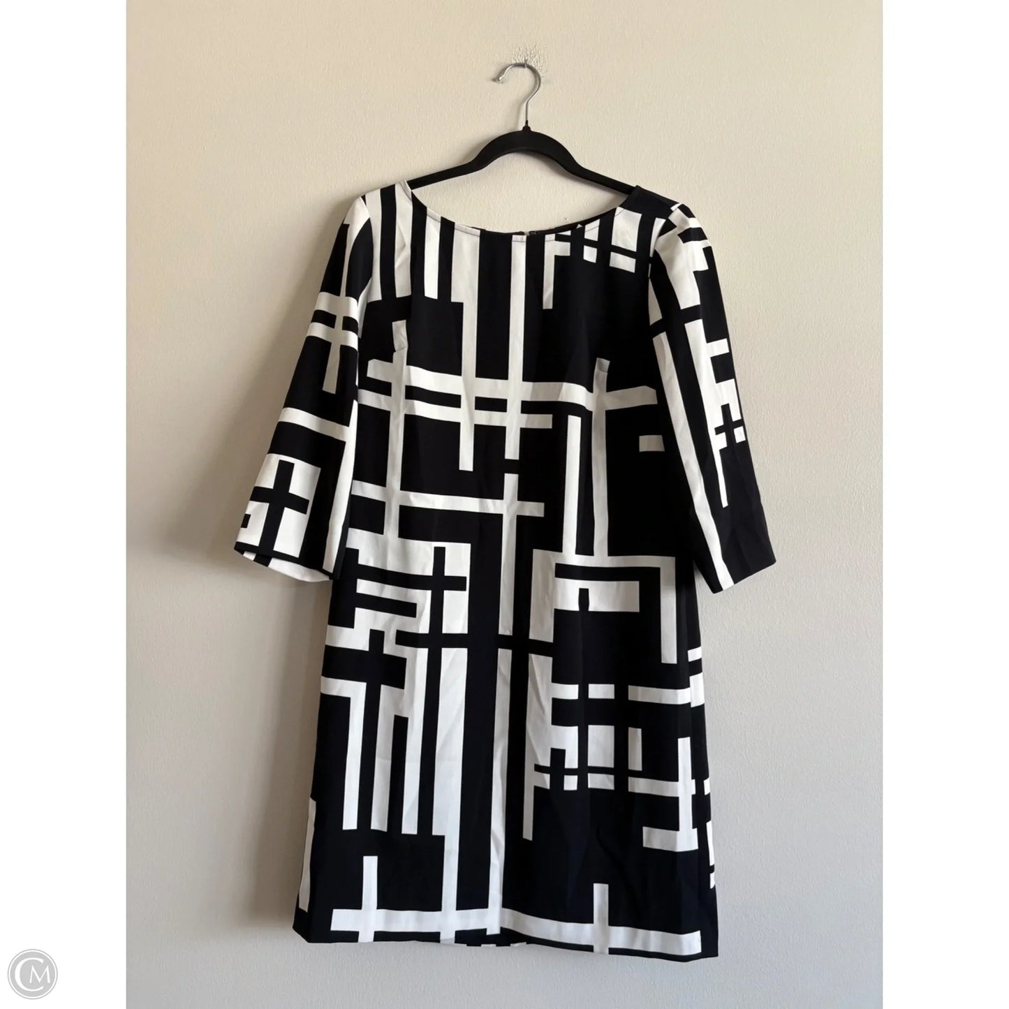 Dress Work By Ann Taylor In Black & White, Size: 8p