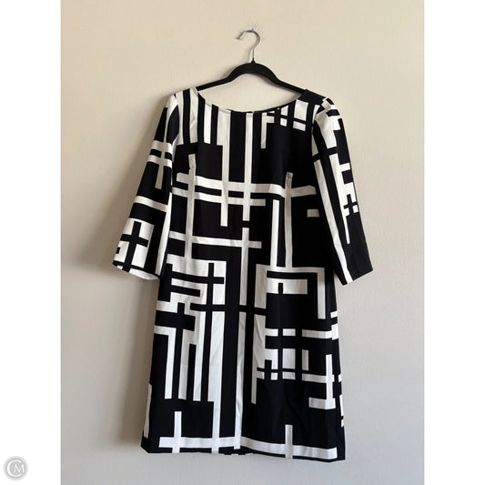 Dress Work By Ann Taylor In Black & White, Size: 8p