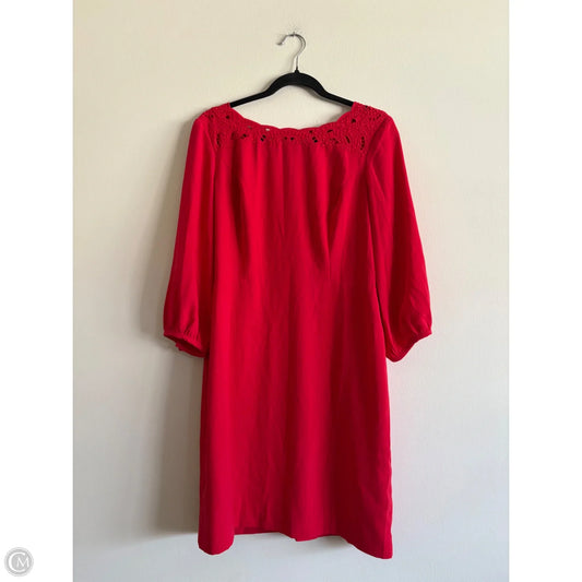 Dress Work By Talbots In Red, Size: 8p