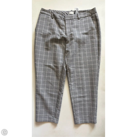 Pants Dress By A New Day In Plaid Pattern, Size: 14