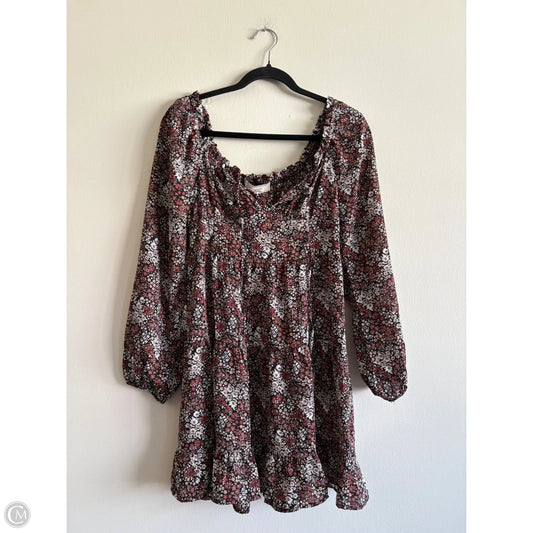 Dress Casual Midi By No Comment In Floral Print, Size: M