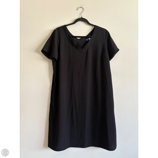 Dress Work By Apt 9 In Black, Size: L