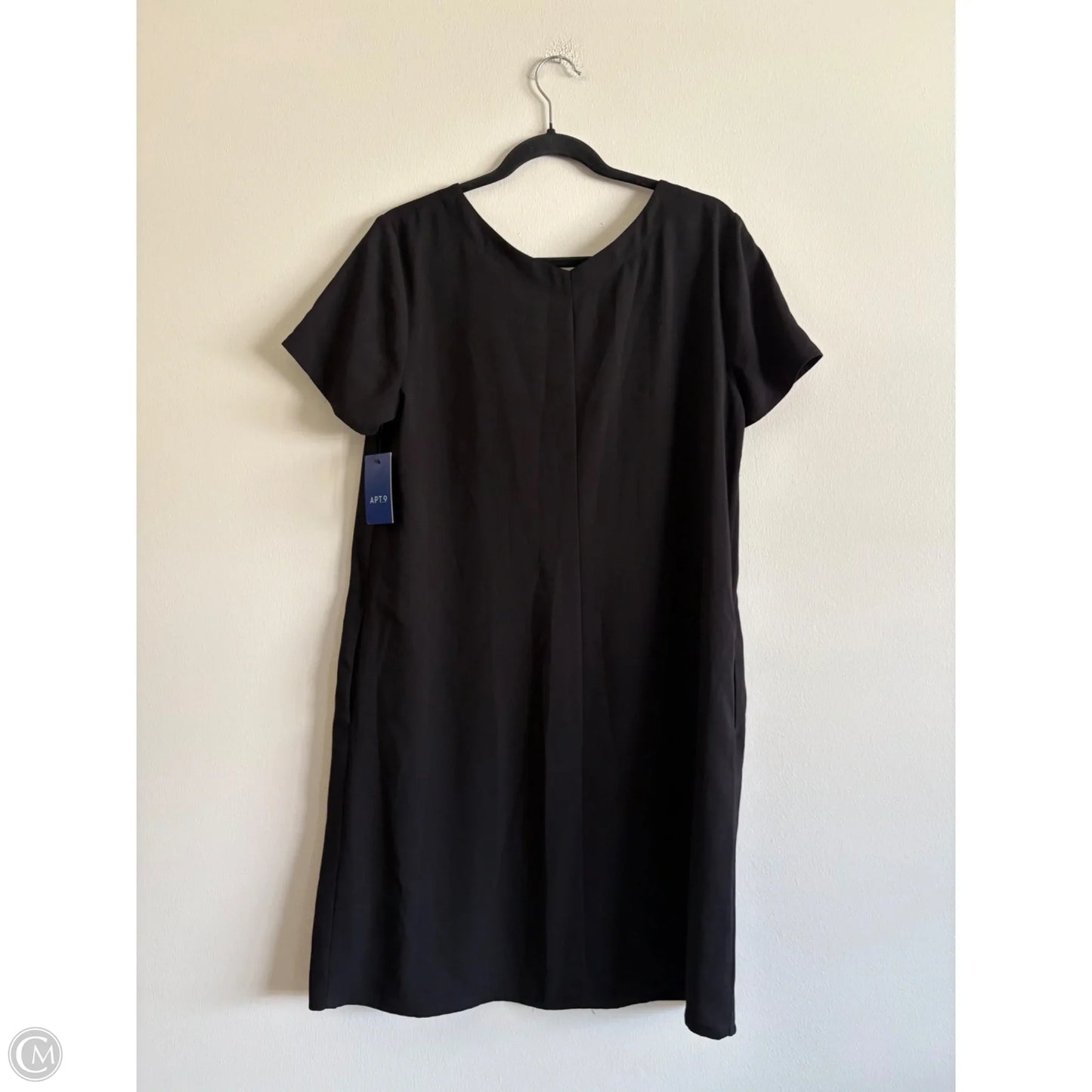 Dress Work By Apt 9 In Black, Size: L