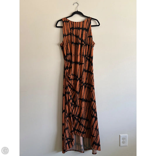 Dress Casual Maxi By Worthington In Animal Print, Size: L