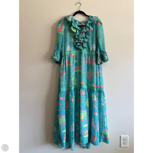 Dress Casual Maxi By Gretchen Scott In Multi-colored, Size: M