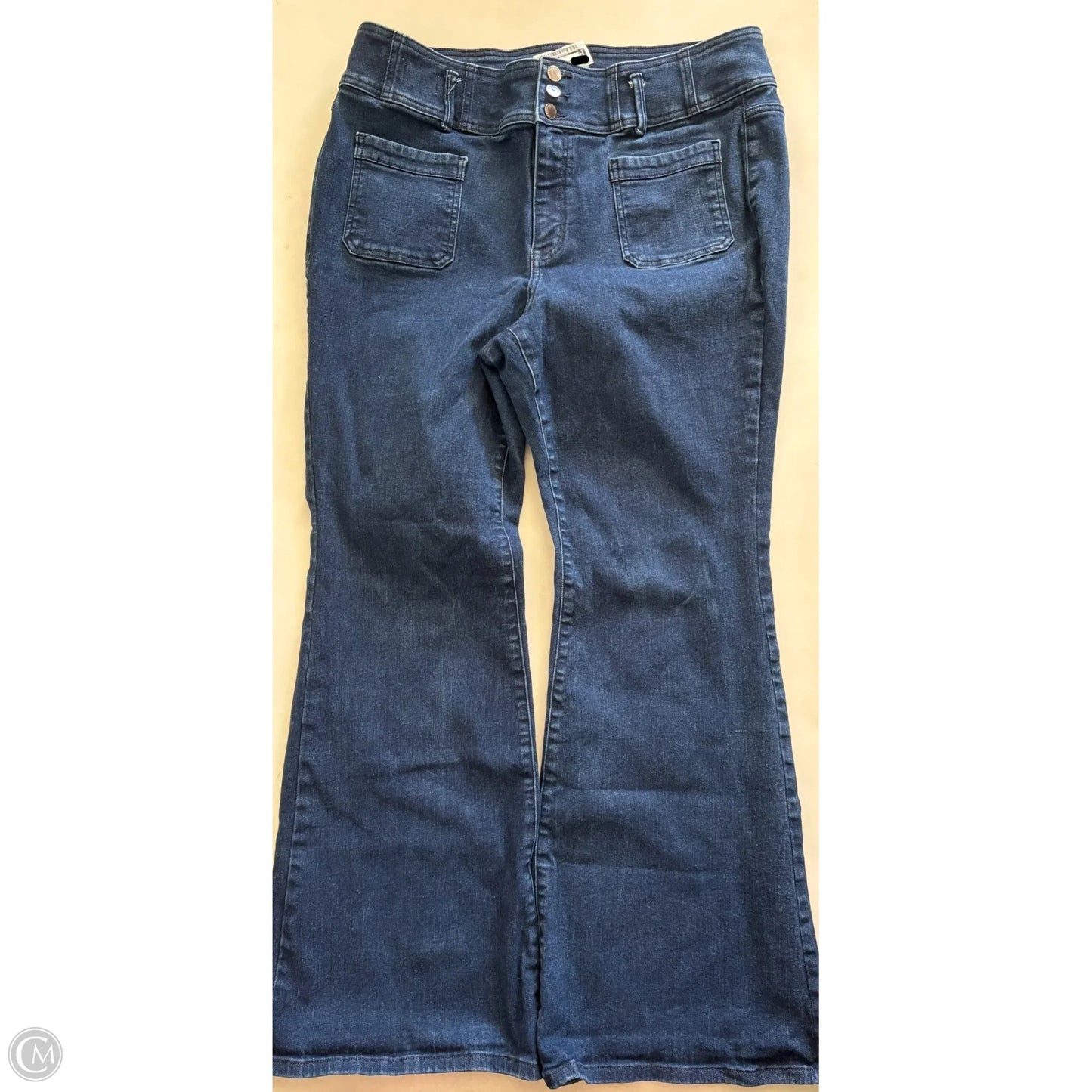 Jeans Wide Leg By Lane Bryant In Blue, Size: 20