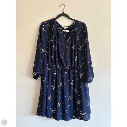 Dress Casual Midi By Dr2 In Navy, Size: Xl