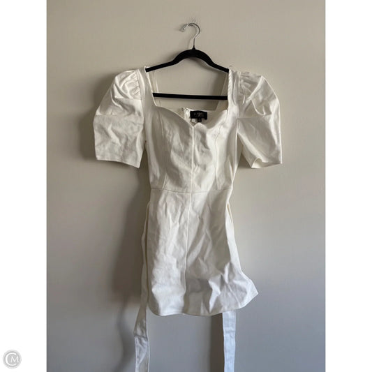 Romper By Flying Tomato In White, Size: M