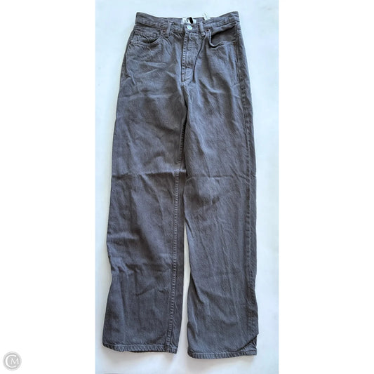 Jeans Straight By Zara In Grey, Size: 4