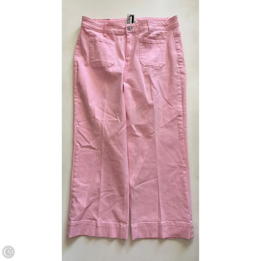 Jeans Straight By Luv amia In Pink, Size: Xl