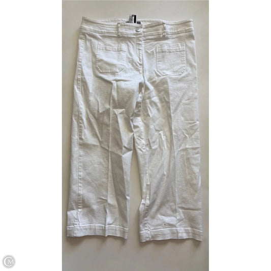 Jeans Straight By Elliott Lauren In White, Size: 14
