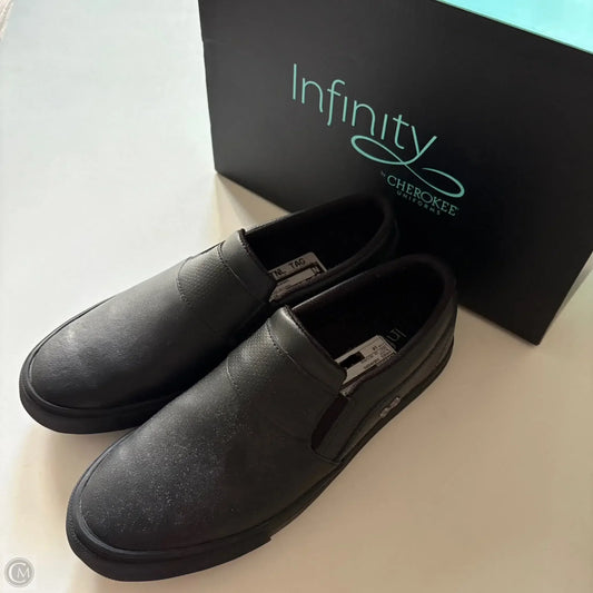 Shoes Sneakers By Cherokee In Black, Size: 10