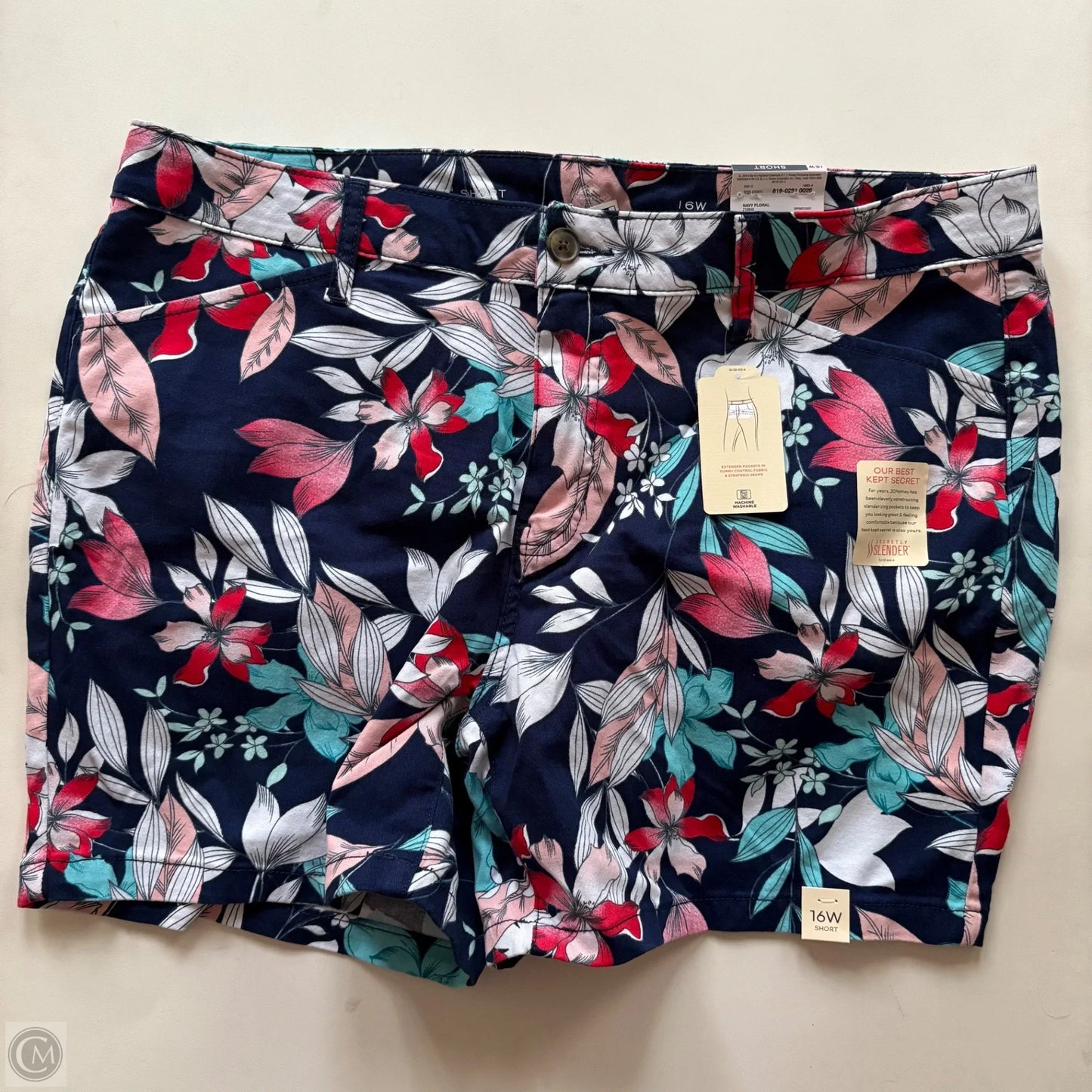 Shorts By St Johns Bay In Floral Print, Size: 16