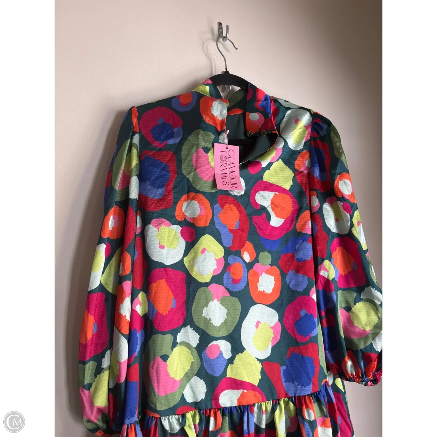 Dress Casual Midi By emily mccarthy In Green, Size: Xs