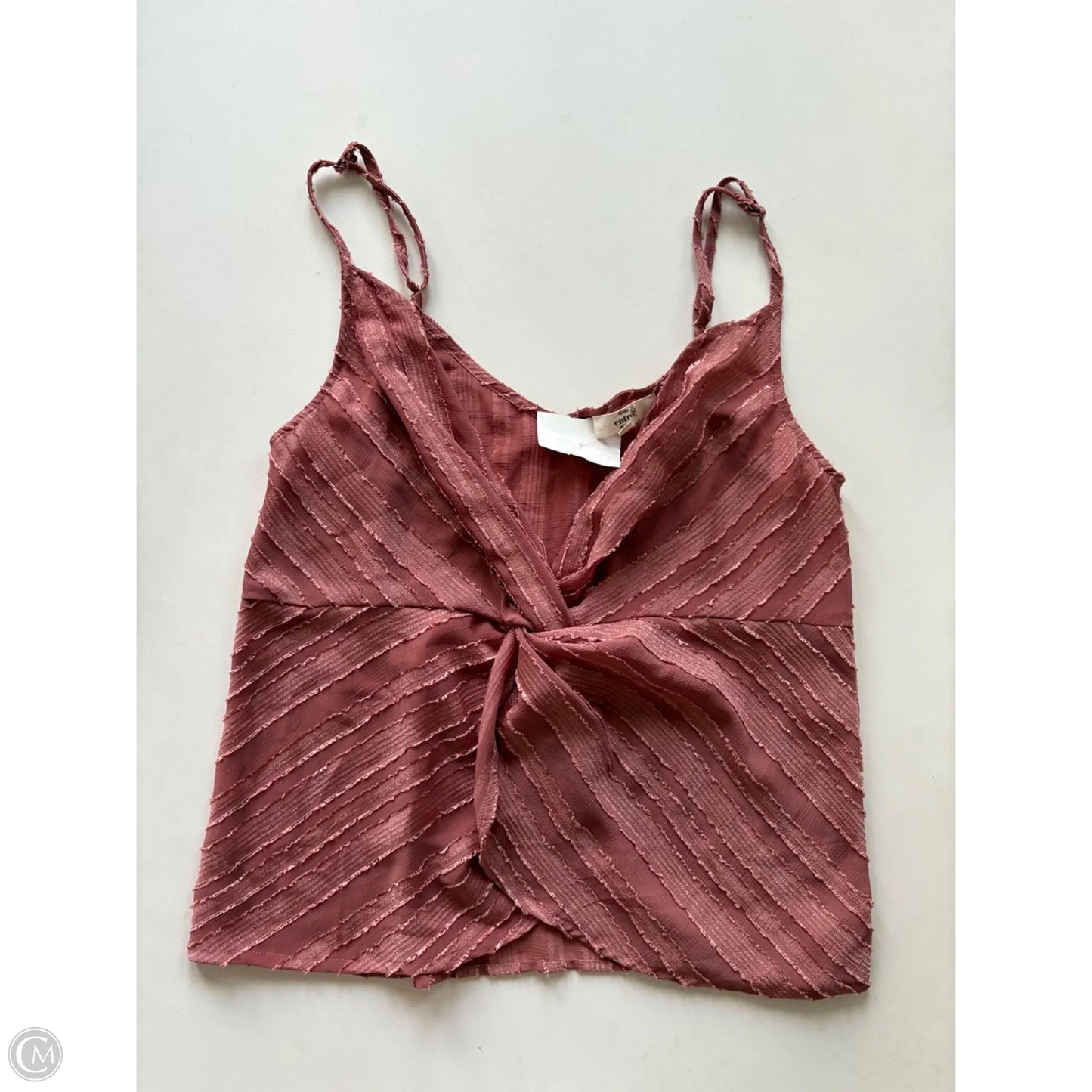 Blouse Sleeveless By Entro In Pink, Size: S