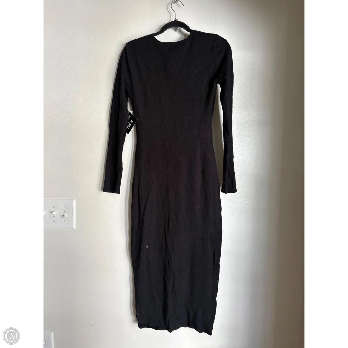Dress Casual Midi By Bar Iii In Black, Size: M