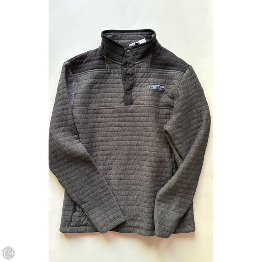 Athletic Jacket By Vineyard Vines In Grey, Size: S