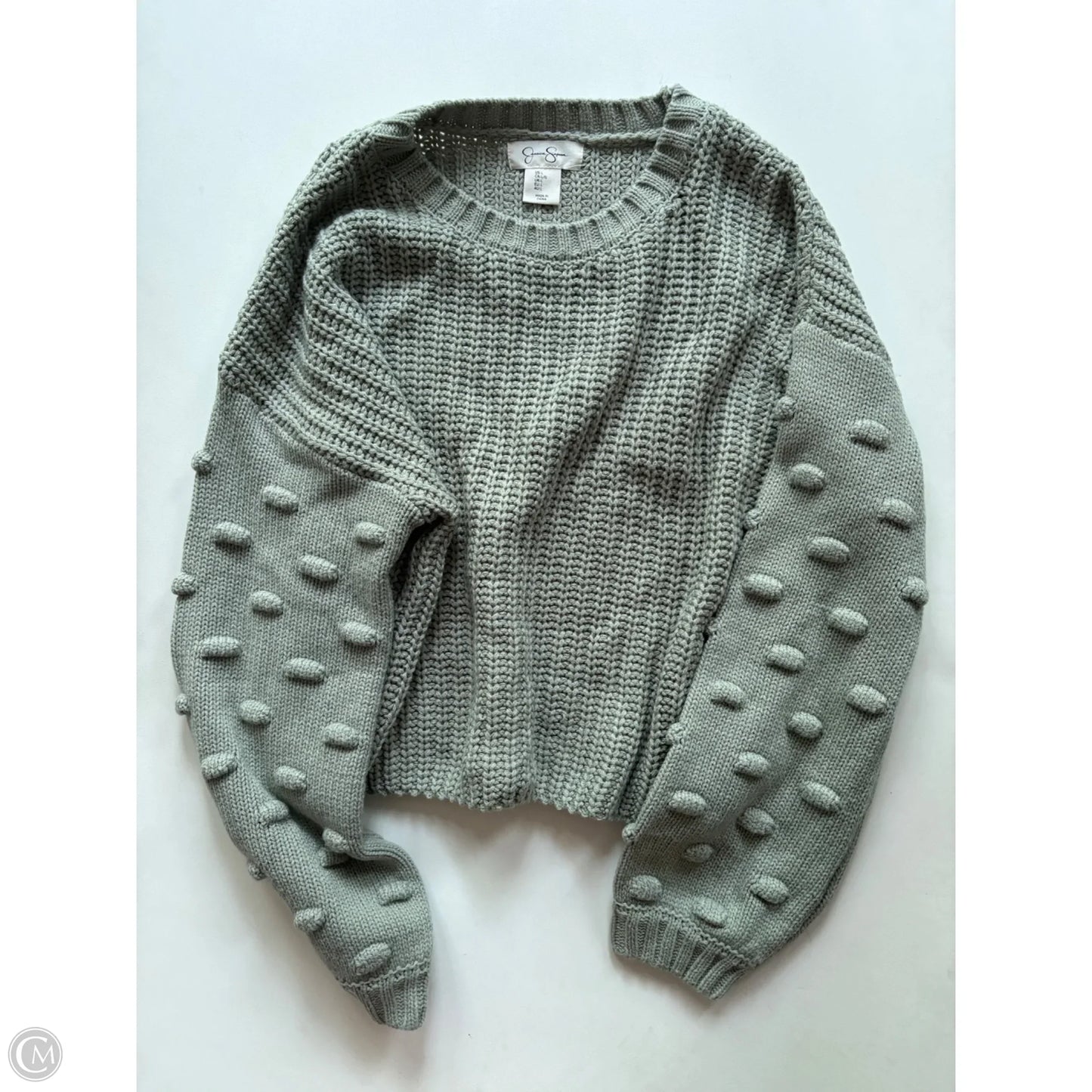 Sweater By Jessica Simpson In Green, Size: L