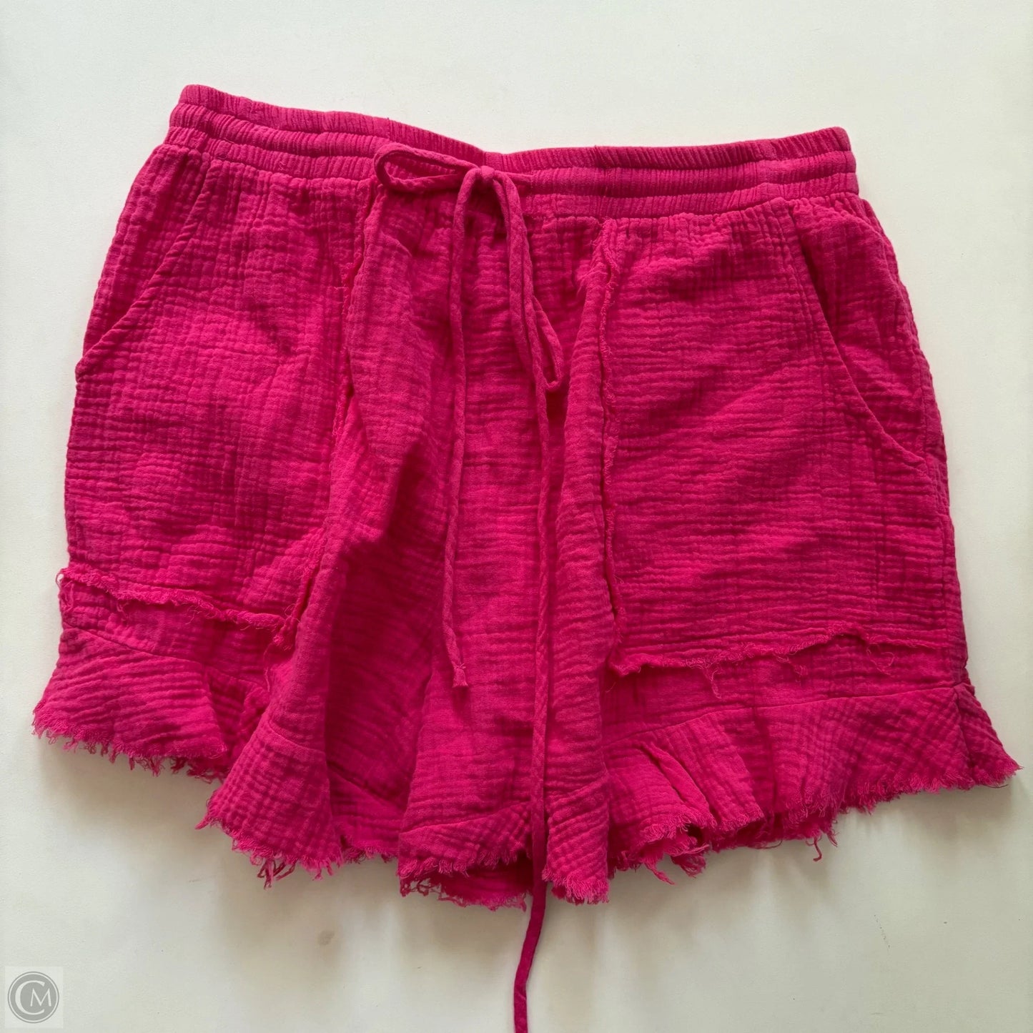 Shorts By Ee Some In Pink, Size: L