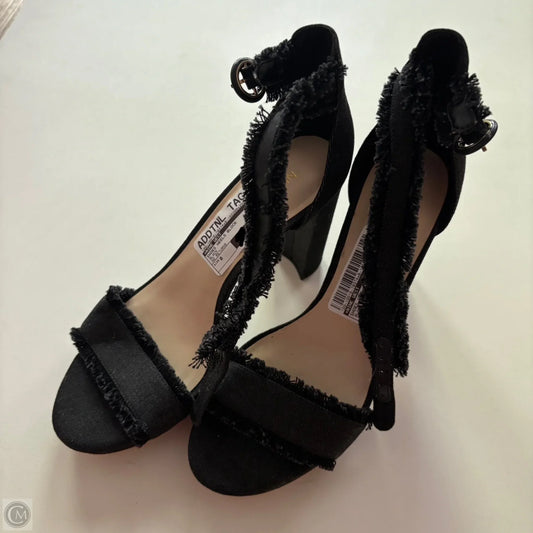 Shoes Heels Block By Nine West In Black, Size: 8