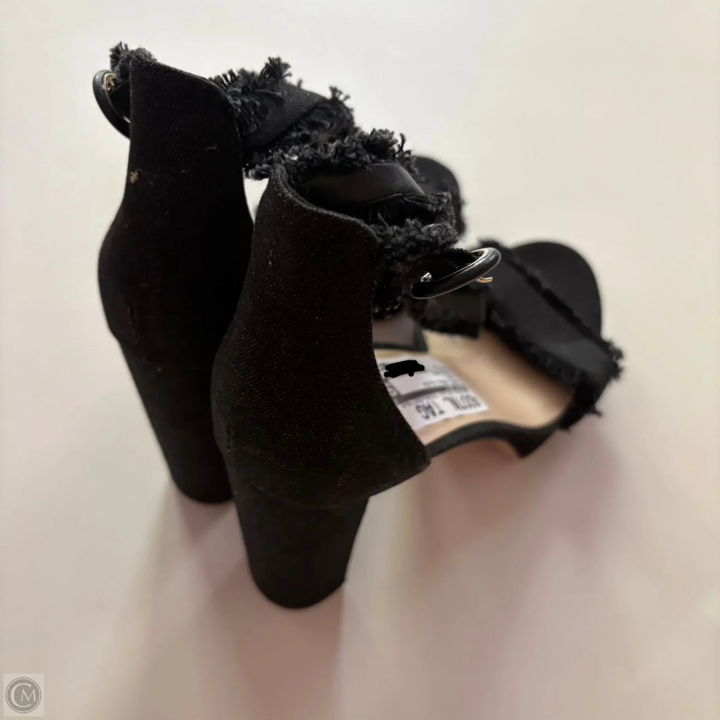 Shoes Heels Block By Nine West In Black, Size: 8