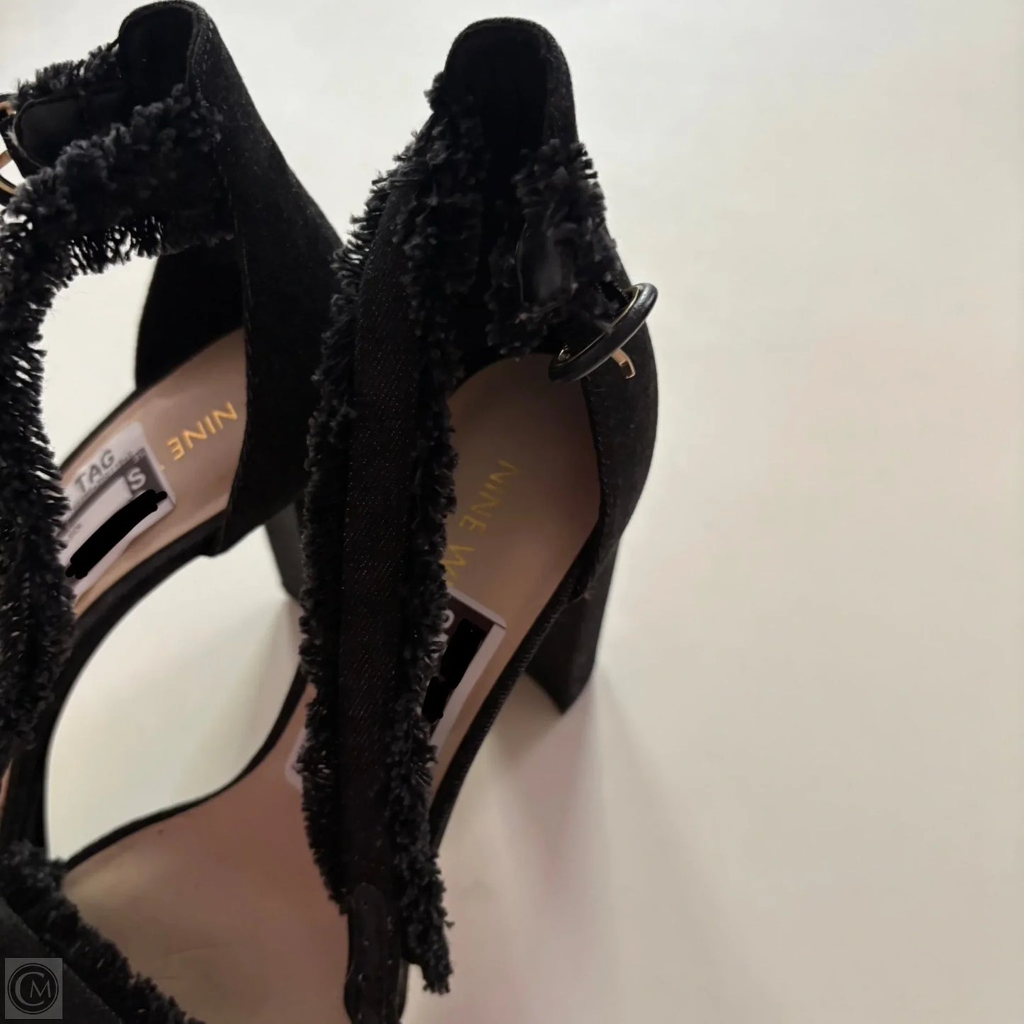 Shoes Heels Block By Nine West In Black, Size: 8