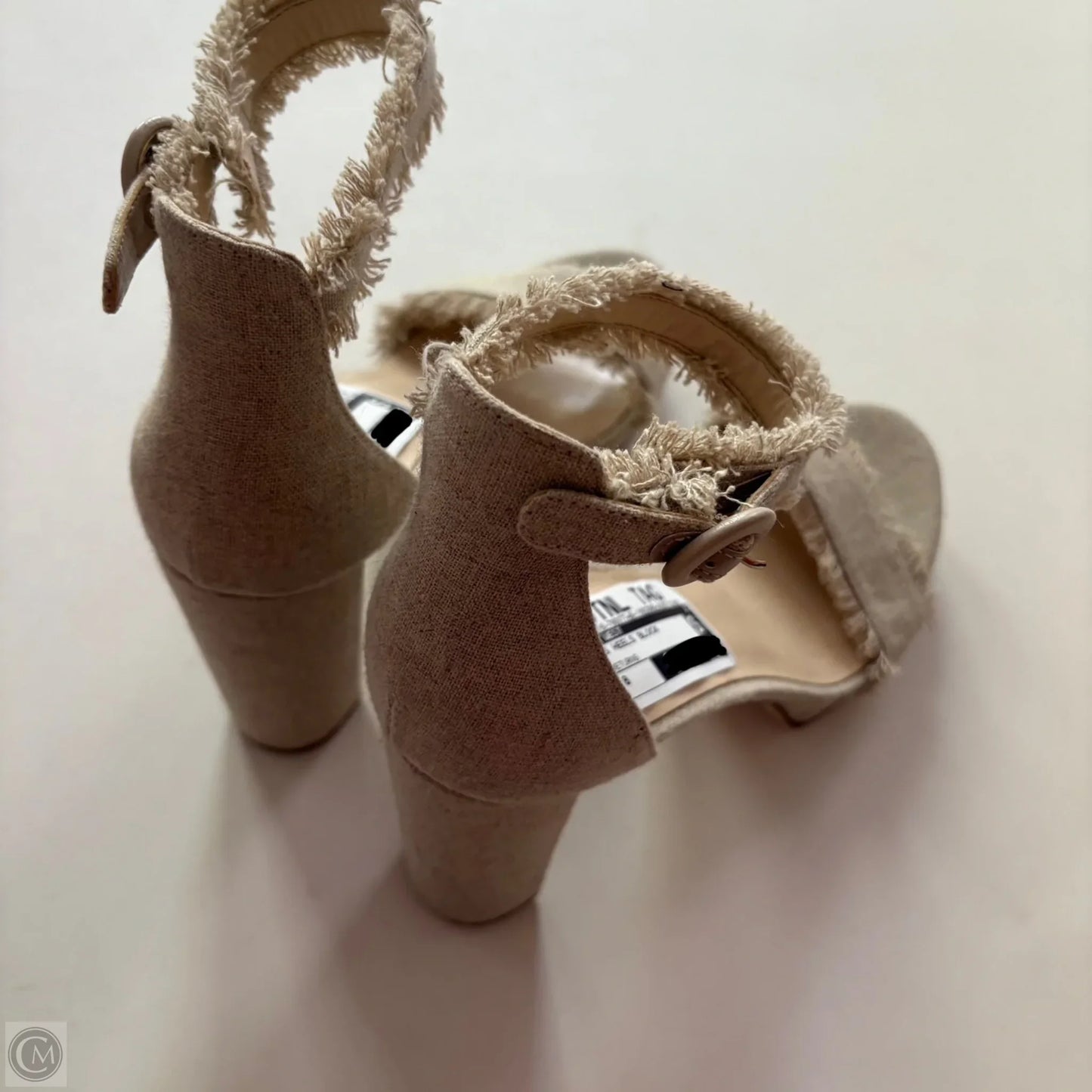 Shoes Heels Block By Nine West In Tan, Size: 8