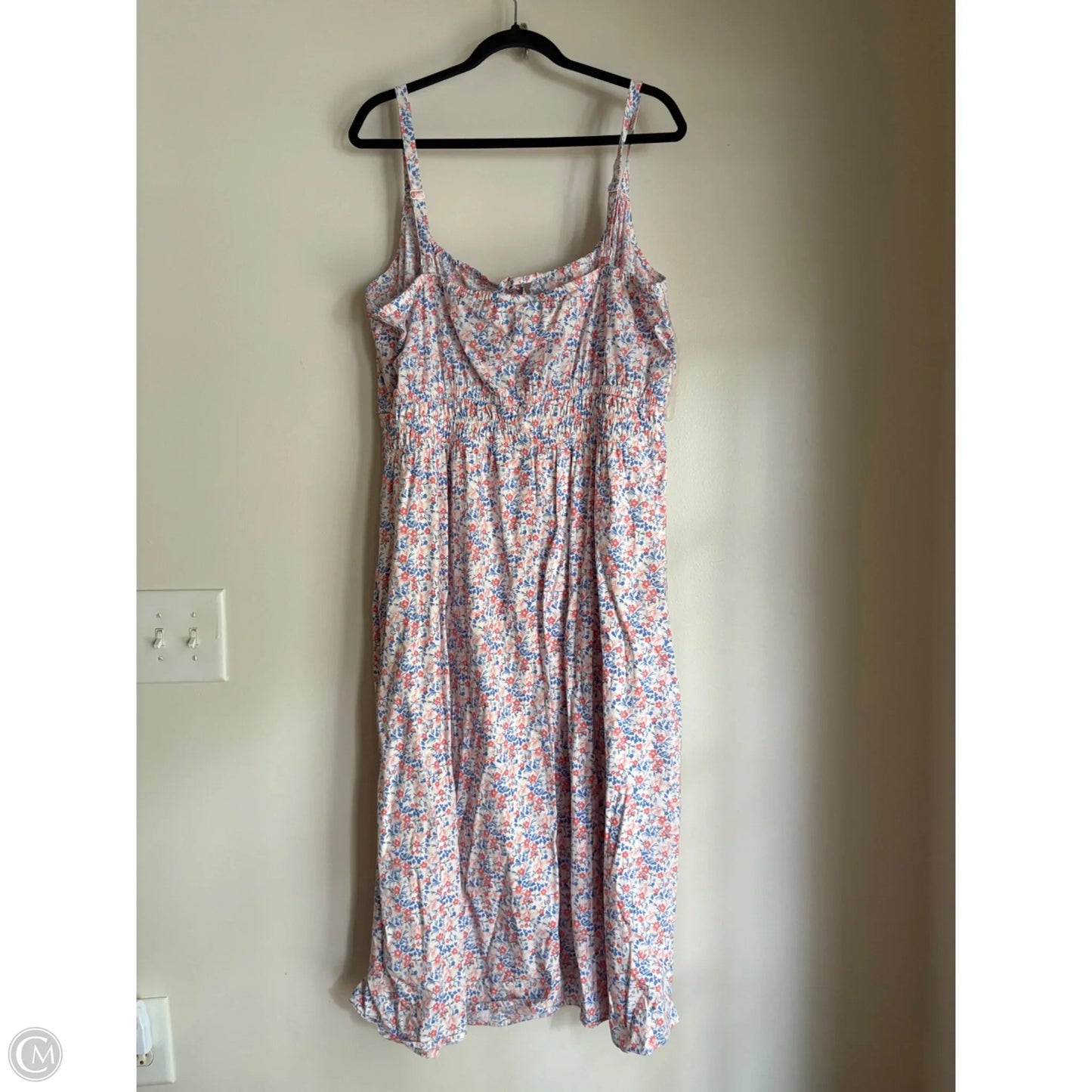 Dress Casual Midi By Lane Bryant In Floral Print, Size: 20