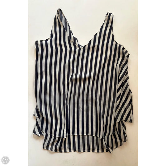 Blouse Sleeveless By Lane Bryant In Striped Pattern, Size: 18