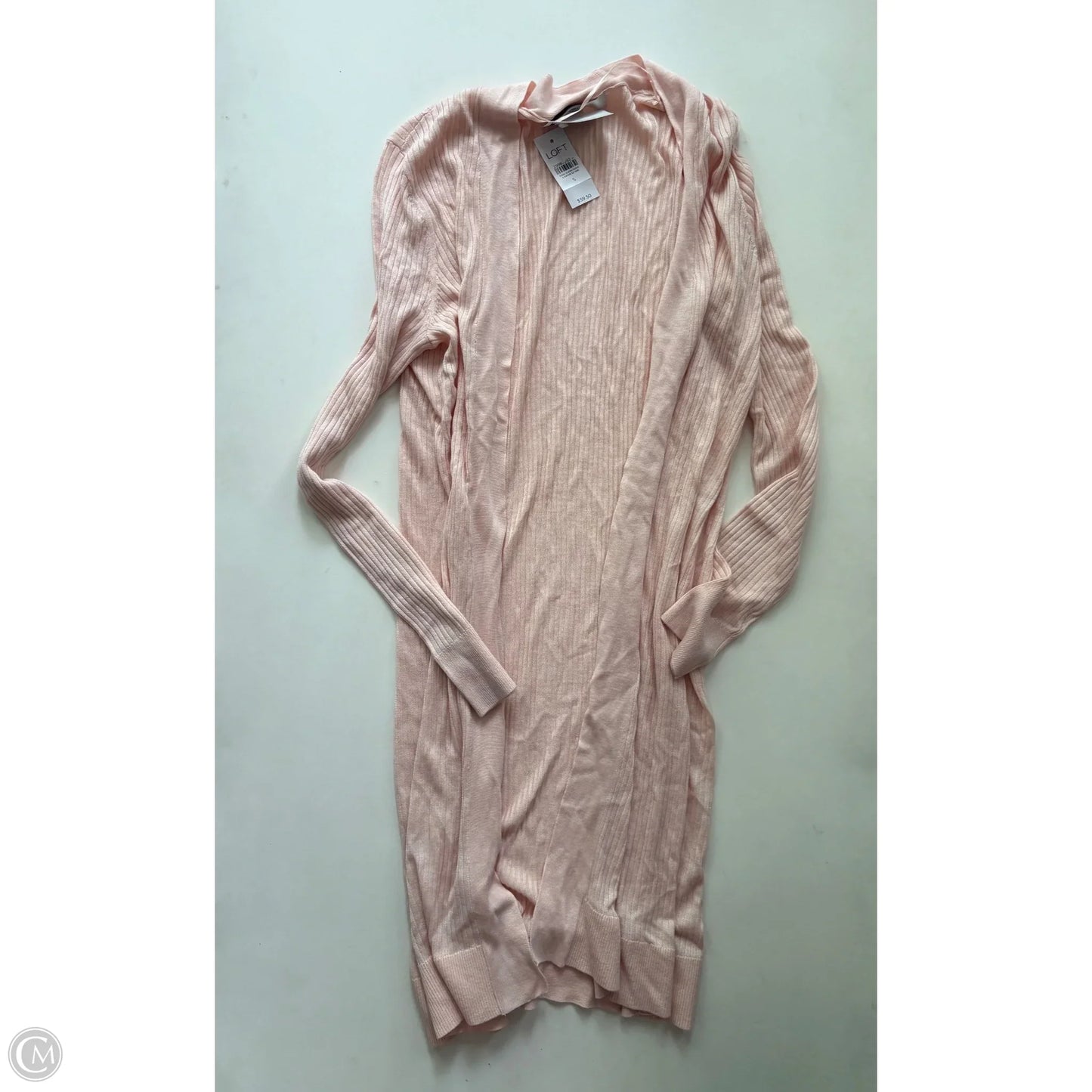 Cardigan By Loft In Pink, Size: S