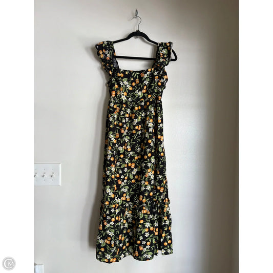 Dress Casual Midi By Blu Pepper In Multi-colored, Size: L