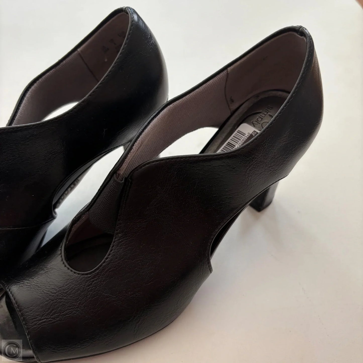 Shoes Heels Block By Life Stride In Black, Size: 8