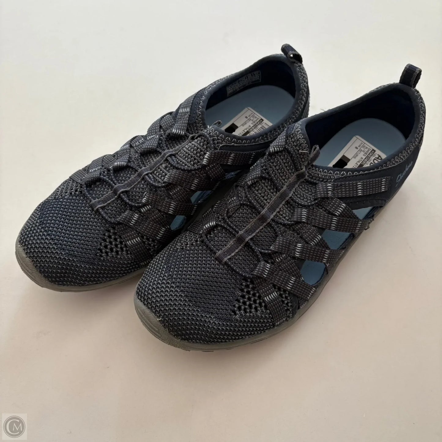 Shoes Athletic By Skechers In Blue, Size: 8