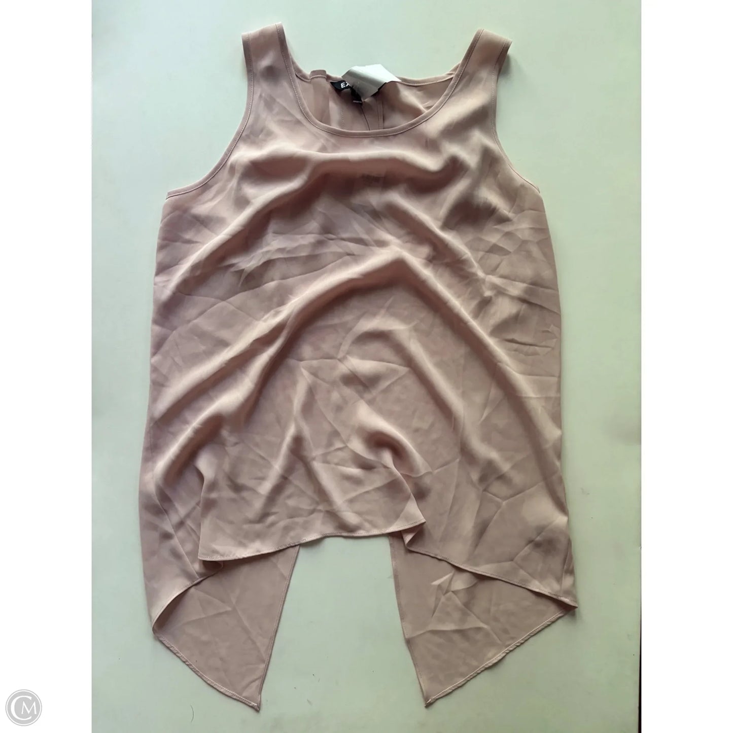 Blouse Sleeveless By Express In Pink, Size: M