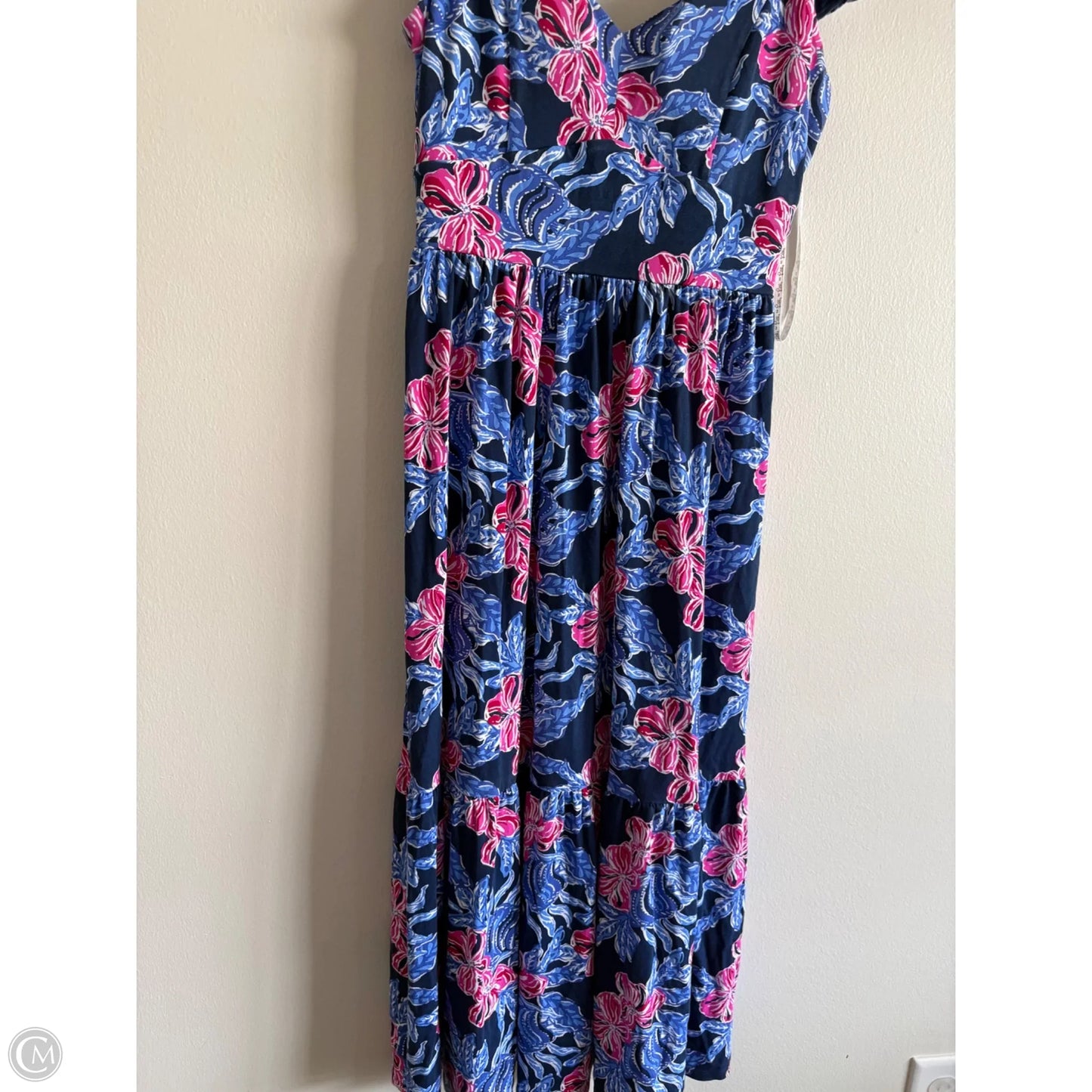 Dress Designer By Lilly Pulitzer In Floral Print, Size: S