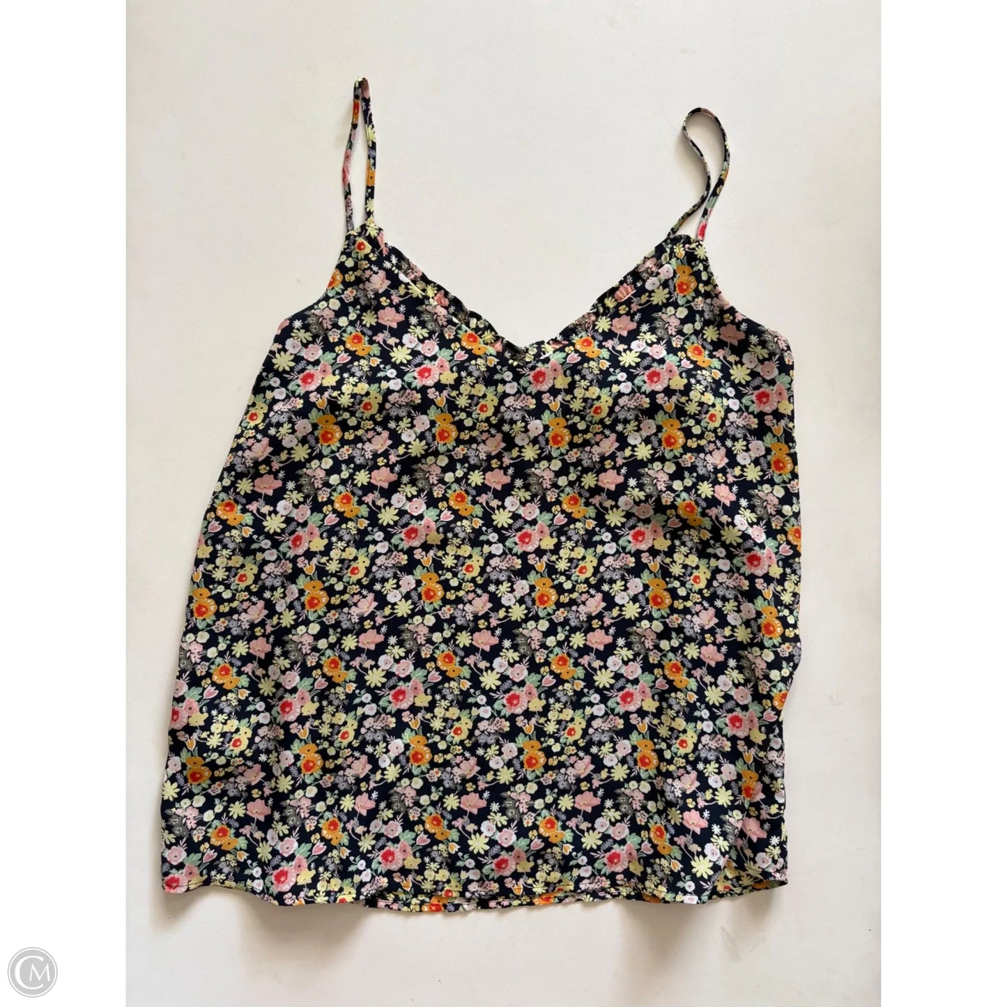 Tank Top By Loft In Floral Print, Size: S