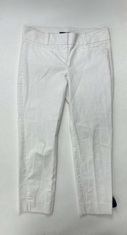 White Pants Ann Taylor Loft, Size 4petite