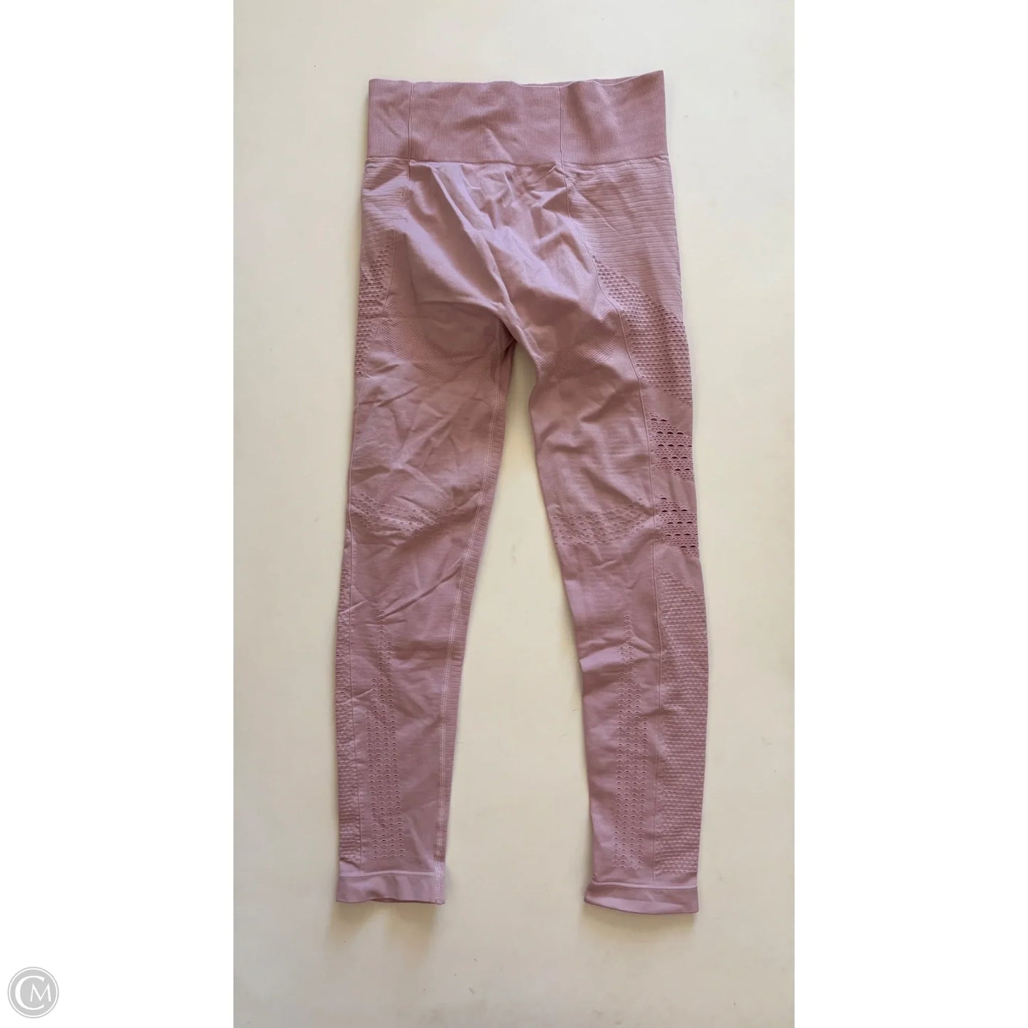 Athletic Leggings By Gym Shark In Pink, Size: M