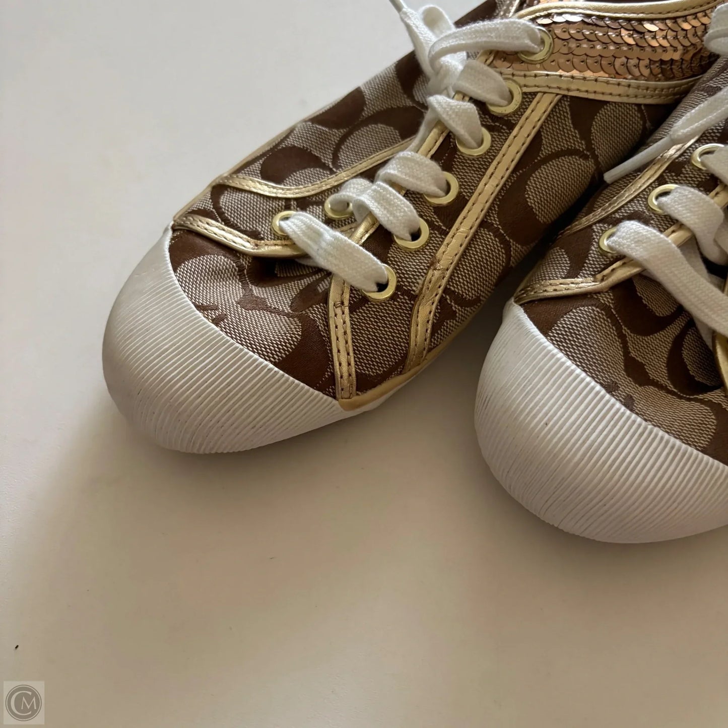Shoes Designer By Coach In Brown, Size: 8