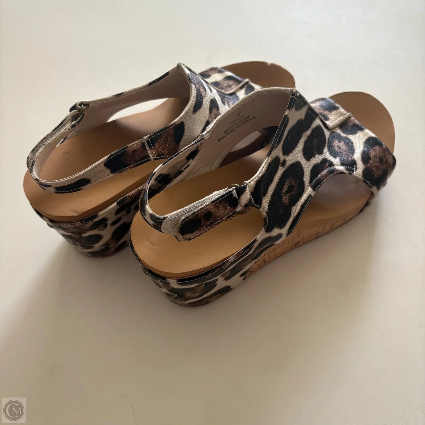 Shoes Heels Wedge By BOUTIQUE BY CORKYS In Animal Print, Size: 9