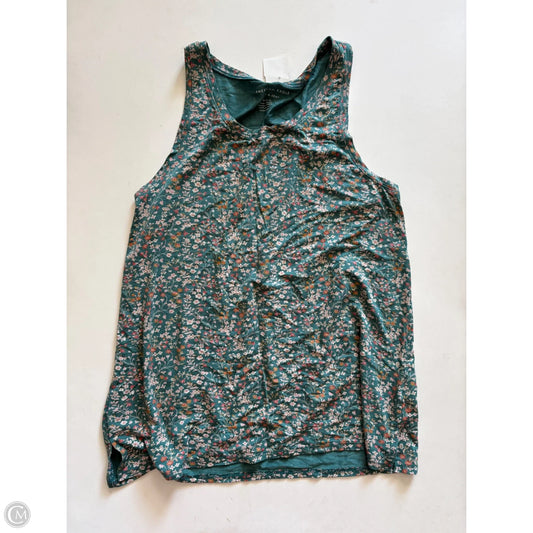 Tank Top By American Eagle In Teal, Size: M