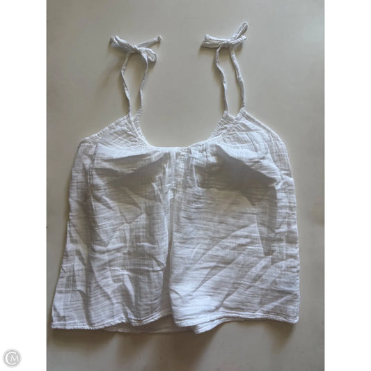Top Sleeveless By Old Navy In White, Size: S
