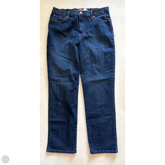 Jeans Straight By Gloria Vanderbilt In Blue, Size: 12