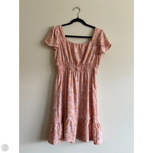 Dress Casual Short By Pink Rose In Pink, Size: S